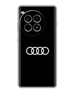 Чохол для OnePlus Ace 3 Pro з картинкою «Audi White Logo»