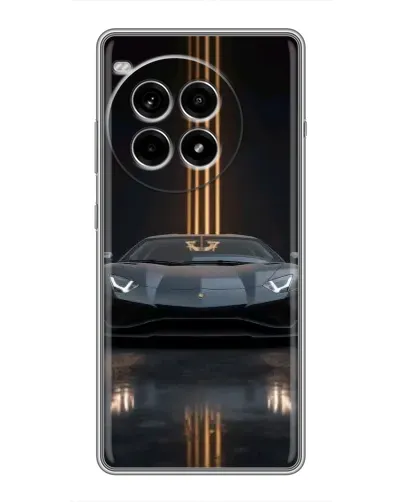 Чохол для OnePlus Ace 3 Pro з картинкою «Lamborghini золоті лінії» Чохол для OnePlus Ace 3 Pro з картинкою «Lamborghini золоті лінії»