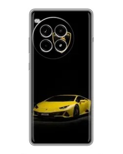 Чохол для OnePlus Ace 3 Pro з картинкою «Lamborghini жовтий акцент»