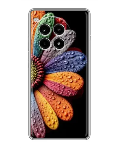 Чехол для OnePlus Ace 3 Pro с картинкой «Радужный цветок»