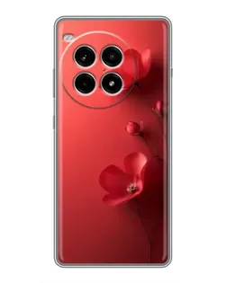 Чехол для OnePlus Ace 3 Pro с картинкой «Маковые соцветия» Чехол для OnePlus Ace 3 Pro с картинкой «Маковые соцветия»
