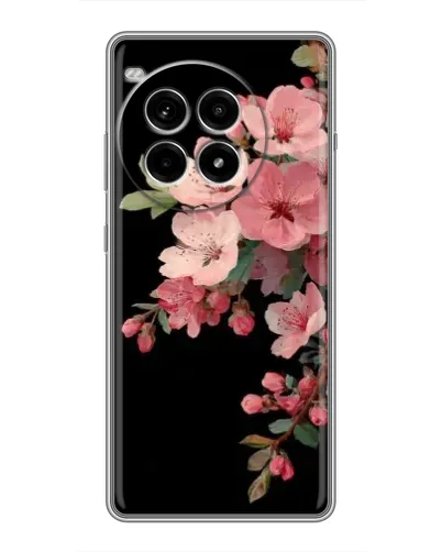 Чехол для OnePlus Ace 3 Pro с картинкой «Розовая ветка сакуры»