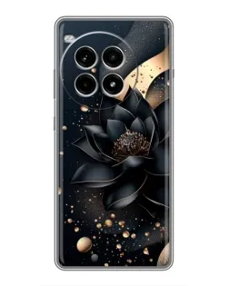 Чехол для OnePlus Ace 3 Pro с картинкой «Черный лотос» Чехол для OnePlus Ace 3 Pro с картинкой «Черный лотос»