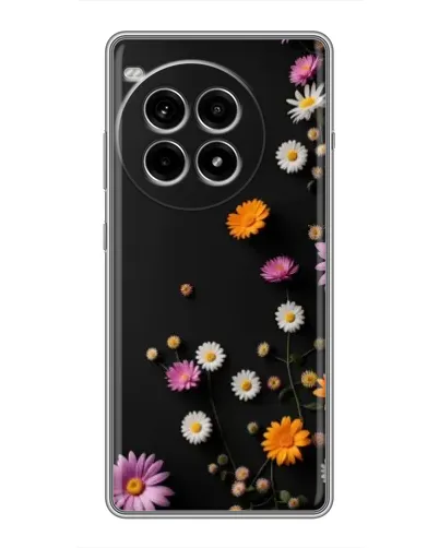 Чехол для OnePlus Ace 3 Pro с картинкой «Цветочная композиция»