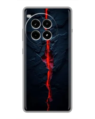 Чехол для OnePlus Ace 3 Pro с картинкой «Kрасная лавовая трещина» Чехол для OnePlus Ace 3 Pro с картинкой «Kрасная лавовая трещина»