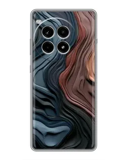 Чехол для OnePlus Ace 3 Pro с картинкой «Цветные волны каньона»