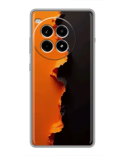 Чехол для OnePlus Ace 3 Pro с картинкой «Оранжевый разлом» Чехол для OnePlus Ace 3 Pro с картинкой «Оранжевый разлом»