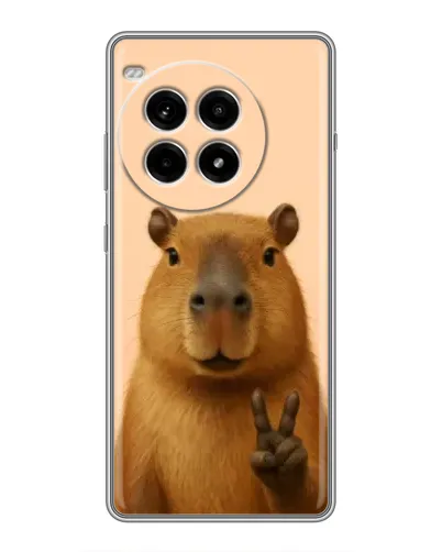Чохол для OnePlus Ace 3 Pro з картинкою «Капібара вікторія» Чохол для OnePlus Ace 3 Pro з картинкою «Капібара вікторія»