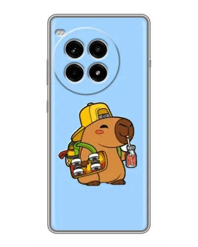 Чохол для OnePlus Ace 3 Pro з картинкою «Капібара на скейті» Чохол для OnePlus Ace 3 Pro з картинкою «Капібара на скейті»