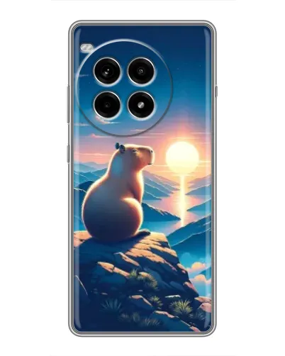 Чохол для OnePlus Ace 3 Pro з картинкою «Захід сонця з капібарою» Чохол для OnePlus Ace 3 Pro з картинкою «Захід сонця з капібарою»