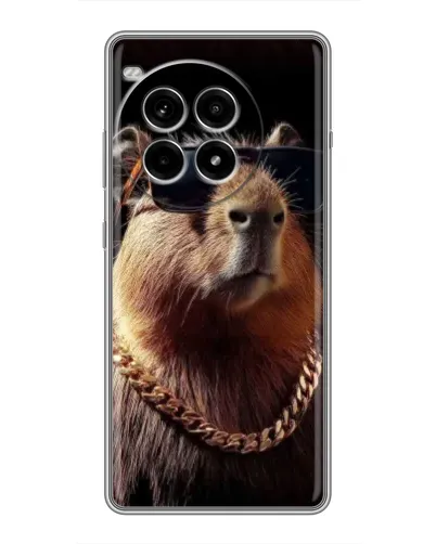 Чохол для OnePlus Ace 3 Pro з картинкою «Капібара золотий ланцюг» Чохол для OnePlus Ace 3 Pro з картинкою «Капібара золотий ланцюг»