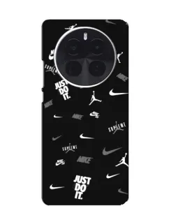 Чохол для OnePlus Ace 5 Pro з картинкою «Nike Black Pattern»