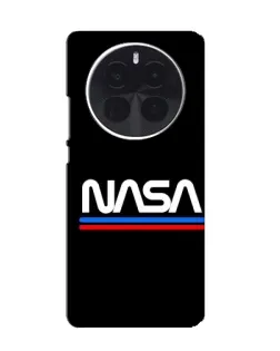 Чехол для OnePlus Ace 5 Pro с картинкой «NASA — классика Red Blue» Чехол для OnePlus Ace 5 Pro с картинкой «NASA — классика Red Blue»