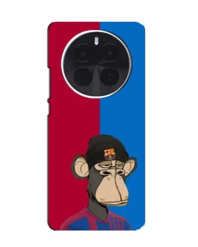 Чехол для OnePlus Ace 5 Pro с картинкой «Bored Ape — фанат Барсы» Чехол для OnePlus Ace 5 Pro с картинкой «Bored Ape — фанат Барсы»