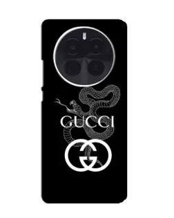 Чохол для OnePlus Ace 5 Pro з картинкою «Gucci — срібна змія» Чохол для OnePlus Ace 5 Pro з картинкою «Gucci — срібна змія»