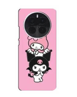 Чехол для OnePlus Ace 5 Pro с картинкой «My Melody и Kuromi»