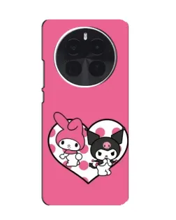 Чехол для OnePlus Ace 5 Pro с картинкой «Kuromi и My Melody»