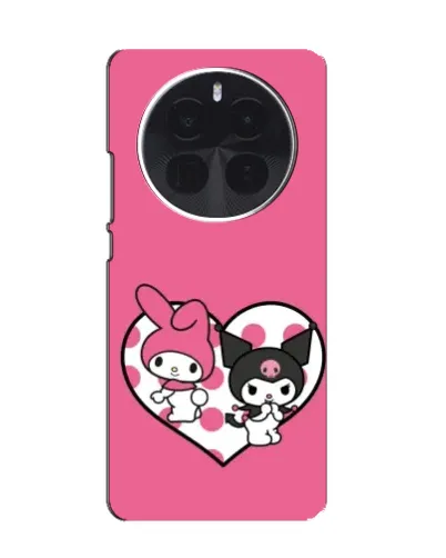 Чехол для OnePlus Ace 5 Pro с картинкой «Kuromi и My Melody»