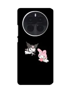 Чехол для OnePlus Ace 5 Pro с картинкой «My Melody и Kuromi»