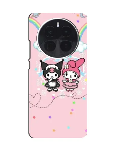 Чехол для OnePlus Ace 5 Pro с картинкой «My Melody и Kuromi»