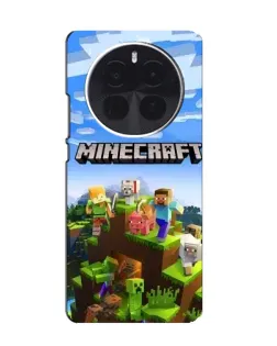 Чехол для OnePlus Ace 5 Pro с картинкой «Minecraft классический мир» Чехол для OnePlus Ace 5 Pro с картинкой «Minecraft классический мир»