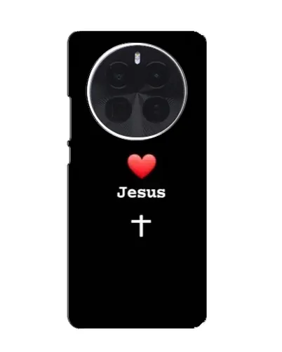 Чехол для OnePlus Ace 5 Pro с картинкой «Сердце - Jesus»