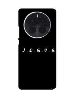 Чехол для OnePlus Ace 5 Pro с картинкой «Точки веры J.E.S.U.S.»