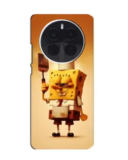 Чехол для OnePlus Ace 5 Pro с картинкой «Губка Боб повар»