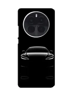 Чохол для OnePlus Ace 5 Pro з картинкою «Силует Tesla Night»