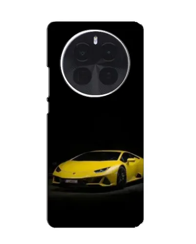 Чехол для OnePlus Ace 5 Pro с картинкой «Lamborghini желтый акцент»