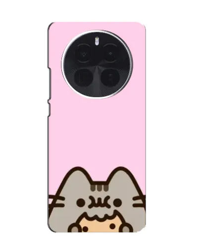 Чехол для OnePlus Ace 5 Pro с картинкой «Pusheen и печенье»