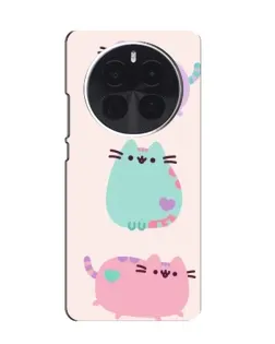 Чехол для OnePlus Ace 5 Pro с картинкой «Pusheen трио»