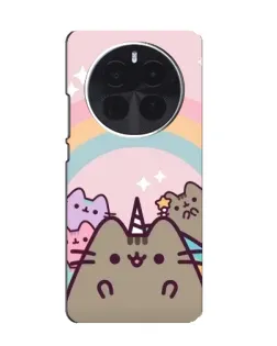 Чехол для OnePlus Ace 5 Pro с картинкой «Единорог Pusheen»