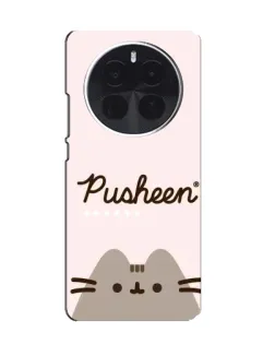 Чехол для OnePlus Ace 5 Pro с картинкой «Pusheen логотип»
