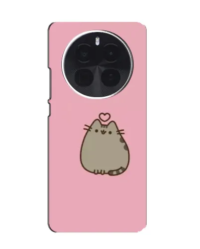 Чехол для OnePlus Ace 5 Pro с картинкой «Pusheen сердце»