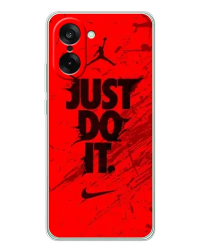 Чехол для OnePlus Ace 5 Racing с картинкой «Nike Just Do It»