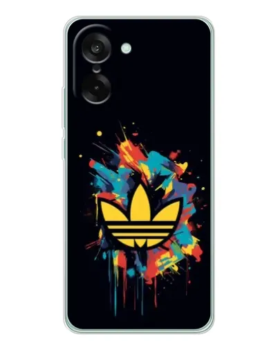 Чехол для OnePlus Ace 5 Racing с картинкой «Adidas Splash» Чехол для OnePlus Ace 5 Racing с картинкой «Adidas Splash»