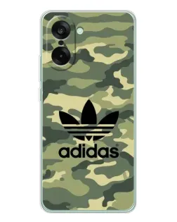 Чехол для OnePlus Ace 5 Racing с картинкой «Милитари стиль Adidas» Чехол для OnePlus Ace 5 Racing с картинкой «Милитари стиль Adidas»