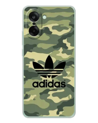 Чехол для OnePlus Ace 5 Racing с картинкой «Милитари стиль Adidas» Чехол для OnePlus Ace 5 Racing с картинкой «Милитари стиль Adidas»