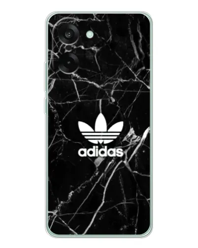 Чехол для OnePlus Ace 5 Racing с картинкой «Белый мрамор Adidas» Чехол для OnePlus Ace 5 Racing с картинкой «Белый мрамор Adidas»