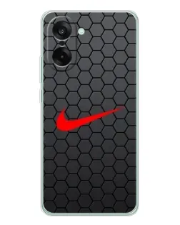 Чехол для OnePlus Ace 5 Racing с картинкой «Nike — карбоновая сетка» Чехол для OnePlus Ace 5 Racing с картинкой «Nike — карбоновая сетка»