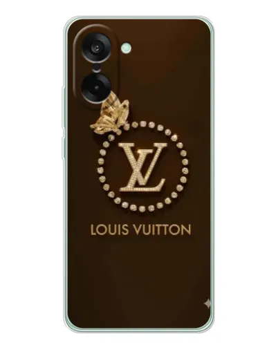 Чехол для OnePlus Ace 5 Racing с картинкой «LV — золотая печать»