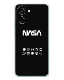 Чехол для OnePlus Ace 5 Racing с картинкой «NASA — технический принт» Чехол для OnePlus Ace 5 Racing с картинкой «NASA — технический принт»