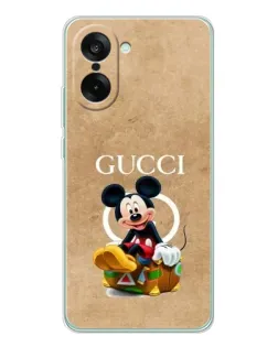 Чехол для OnePlus Ace 5 Racing с картинкой «Микки Маус Gucci — крафт» Чехол для OnePlus Ace 5 Racing с картинкой «Микки Маус Gucci — крафт»
