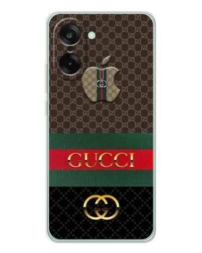 Чехол для OnePlus Ace 5 Racing с картинкой «Gucci — брендированный десерт»