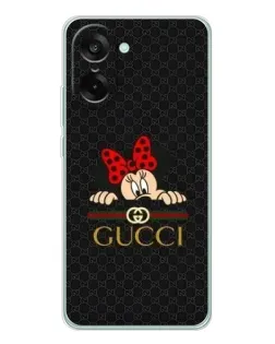 Чехол для OnePlus Ace 5 Racing с картинкой «Минни Маус Gucci — черный» Чехол для OnePlus Ace 5 Racing с картинкой «Минни Маус Gucci — черный»