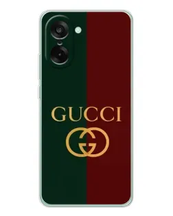 Чехол для OnePlus Ace 5 Racing с картинкой «Gucci — темно-зеленый градиент» Чехол для OnePlus Ace 5 Racing с картинкой «Gucci — темно-зеленый градиент»