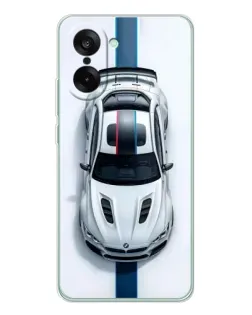 Чехол для OnePlus Ace 5 Racing с картинкой «Вид сверху — BMW M»