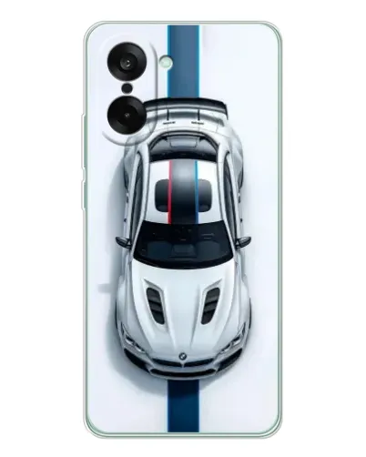 Чехол для OnePlus Ace 5 Racing с картинкой «Вид сверху — BMW M»