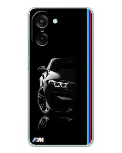 Чехол для OnePlus Ace 5 Racing с картинкой «Силуэт BMW в темноте»